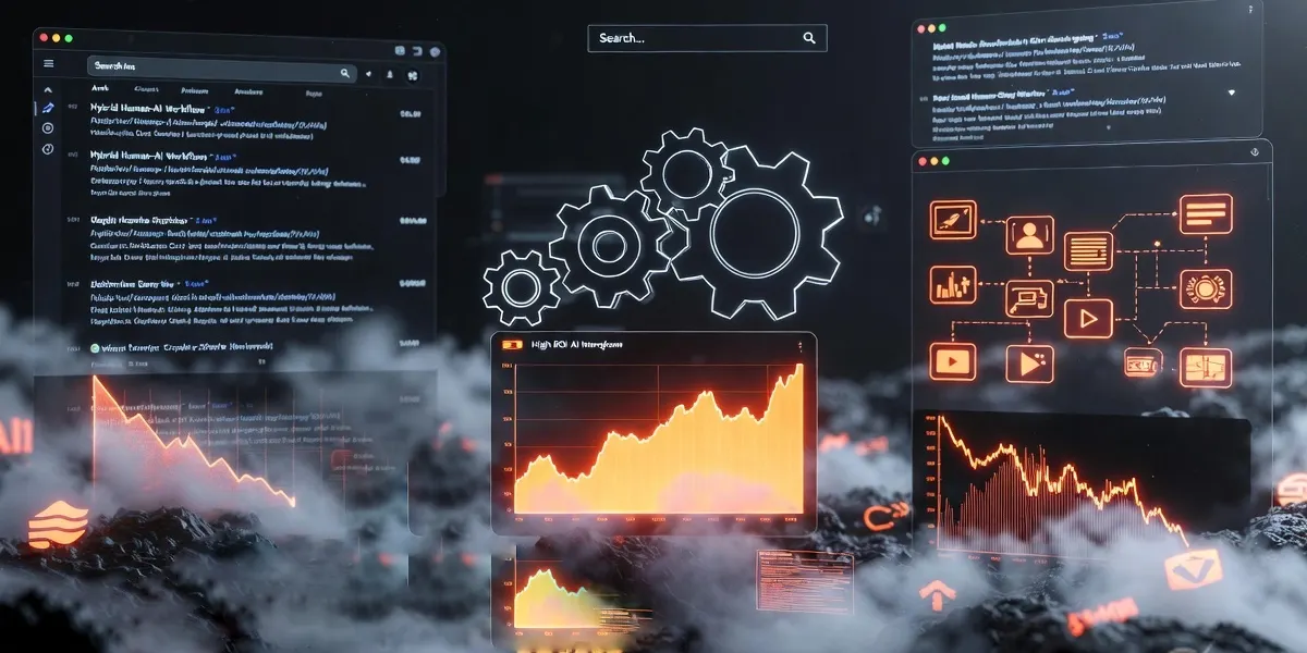 Traditional SEO Landscape 2026 – Declining organic clicks, rising AI Overviews, zero-click searches dominating Google SERPs – illustrated with fading blue links and emerging AI summary panels